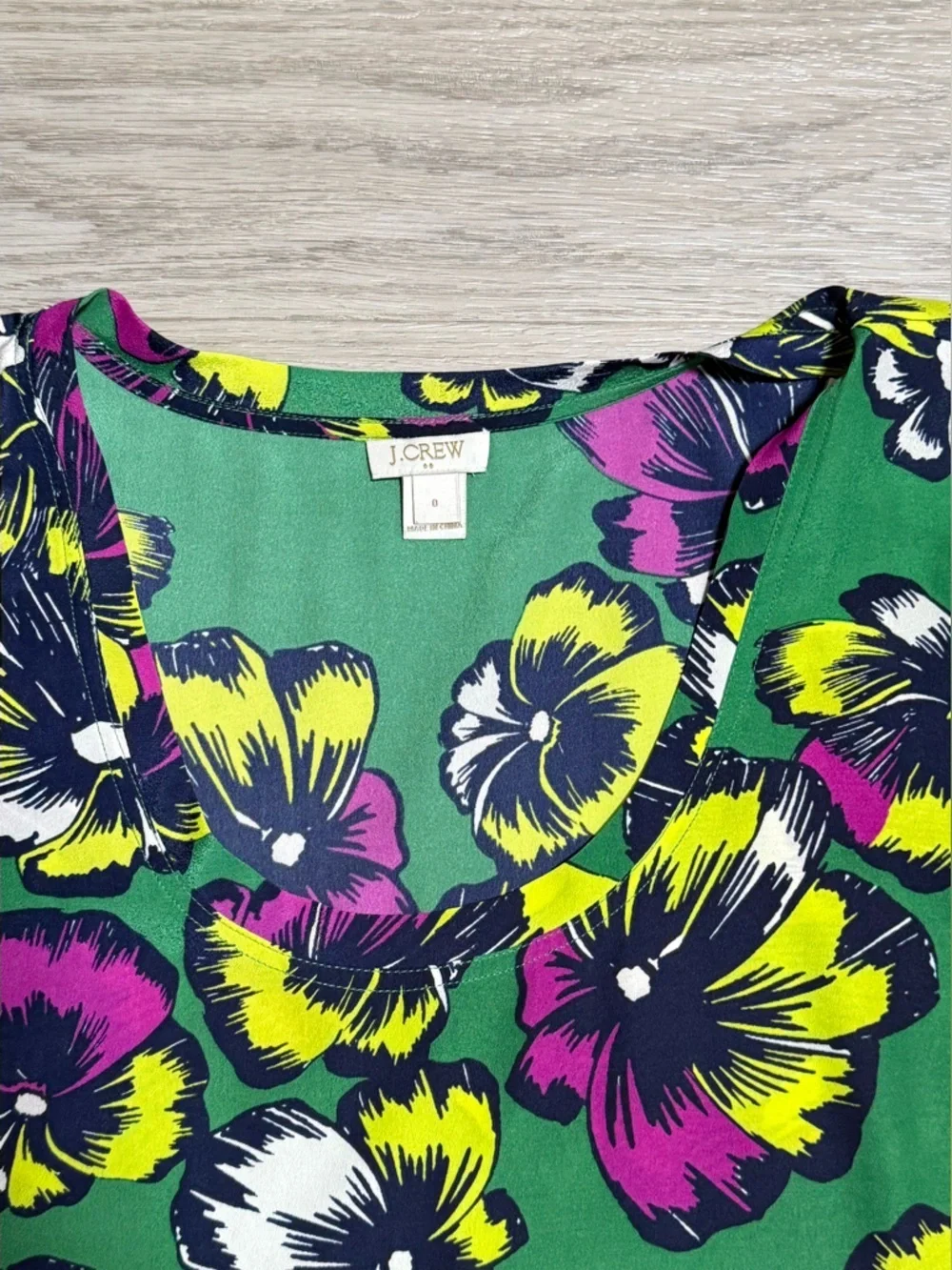 J. Crew sleeveless neck